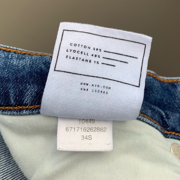 AYR Secret Sauce Jeans 34S - Picture 10 of 10